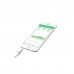 iPhone 5/5S/6/6S/6Plus/6Splus, iPad Air/Mini/3/4 - White iPhone iPad Didicer Unique Smart Ear Thermometer Flexible Intelligent Baby Thermometer Reader